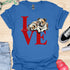 Love is a four legged word - V3 - Sitting Above T-Shirt